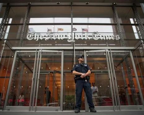 President Trump Accuses NYT of Serving as Democratic Party Mouthpiece in Defamation Case