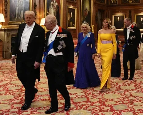 Royals Present Red Carpet Amid Protests; Jimmy Kimmel Taken Off Air Over Charlie Kirk Comments