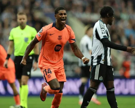 Rashford's Brace Quiets Newcastle's Party and Secures Barcelona's Victory