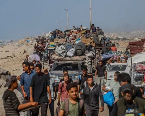 Israeli Forces Push to Force Civilians Away of Gaza City as Military Operation Continues