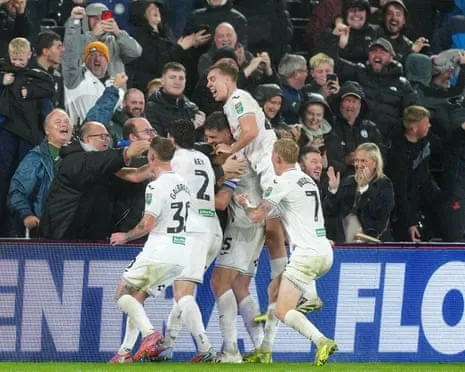 Agony for Forest's Manager as Swansea Surprise Forest with Late Comeback