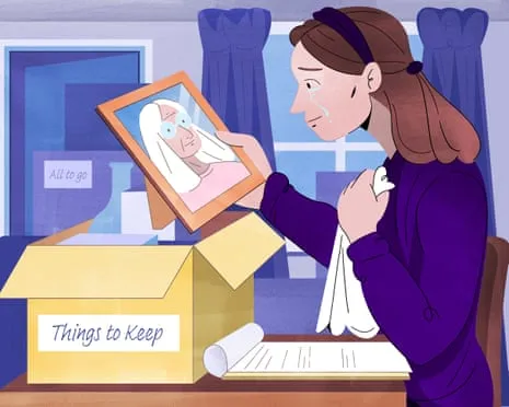 Organize as you go and don’t rush: six steps to clearing out a relative’s house when they die