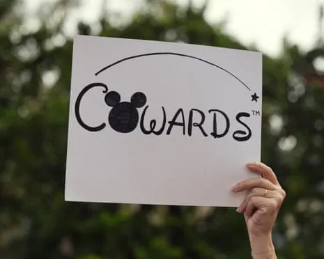 Numerous Rally Outside Mickey Mouse Company Corporate Offices Regarding ‘Un-American’ Jimmy Kimmel Show Removal